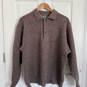 Spillers Ascot Line Riding Equestrian Wool/Alpaca Sweater Size L